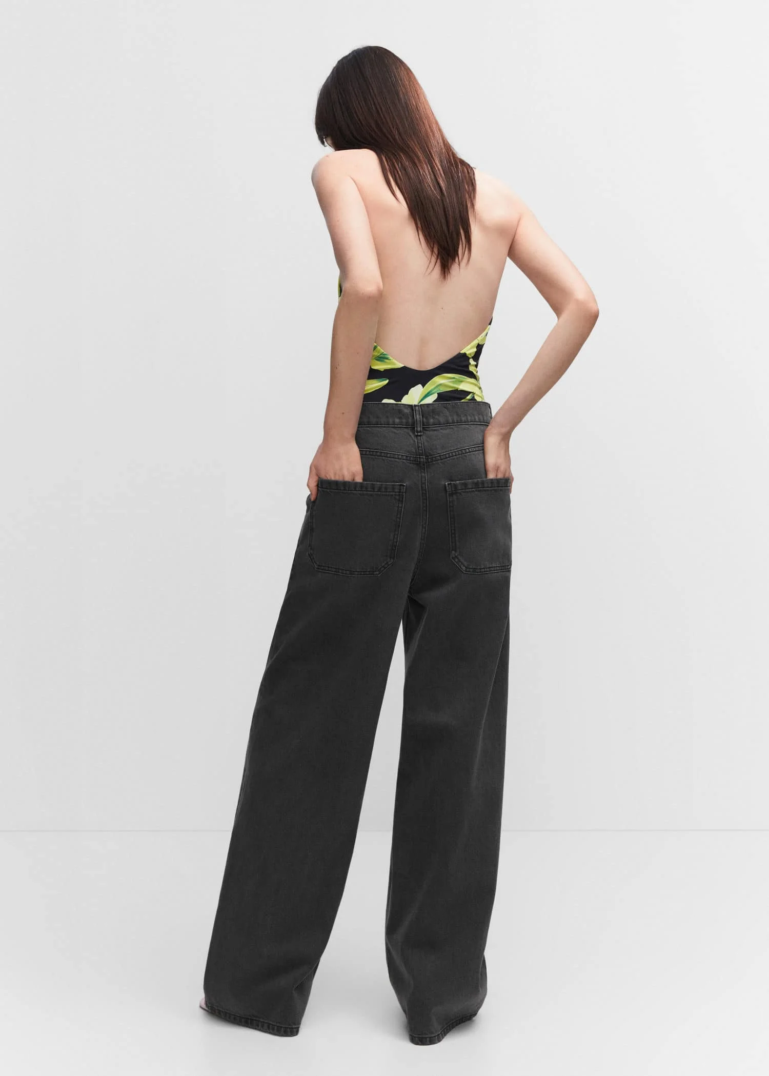 MANGO Quần Jeans Nữ Alexa