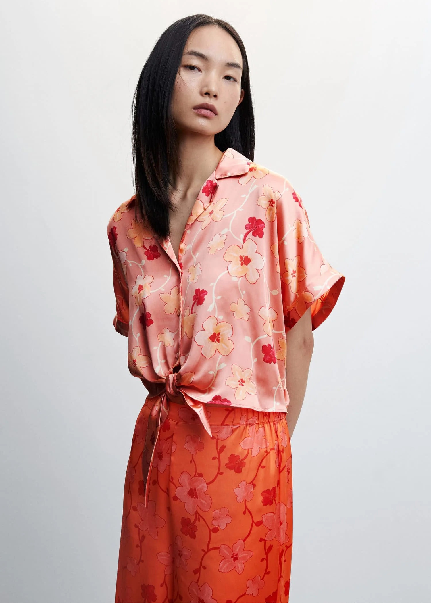 MANGO Áo Kiểu Nữ Prado