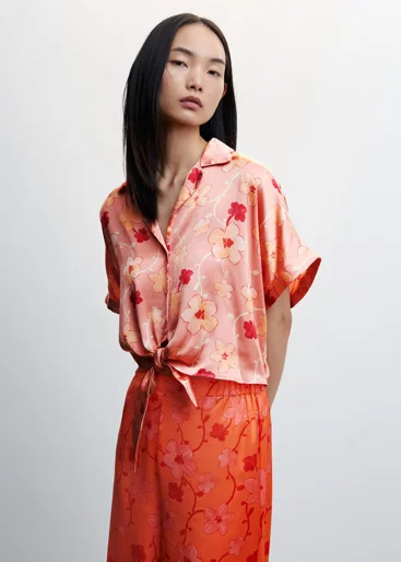 MANGO Áo Kiểu Nữ Prado