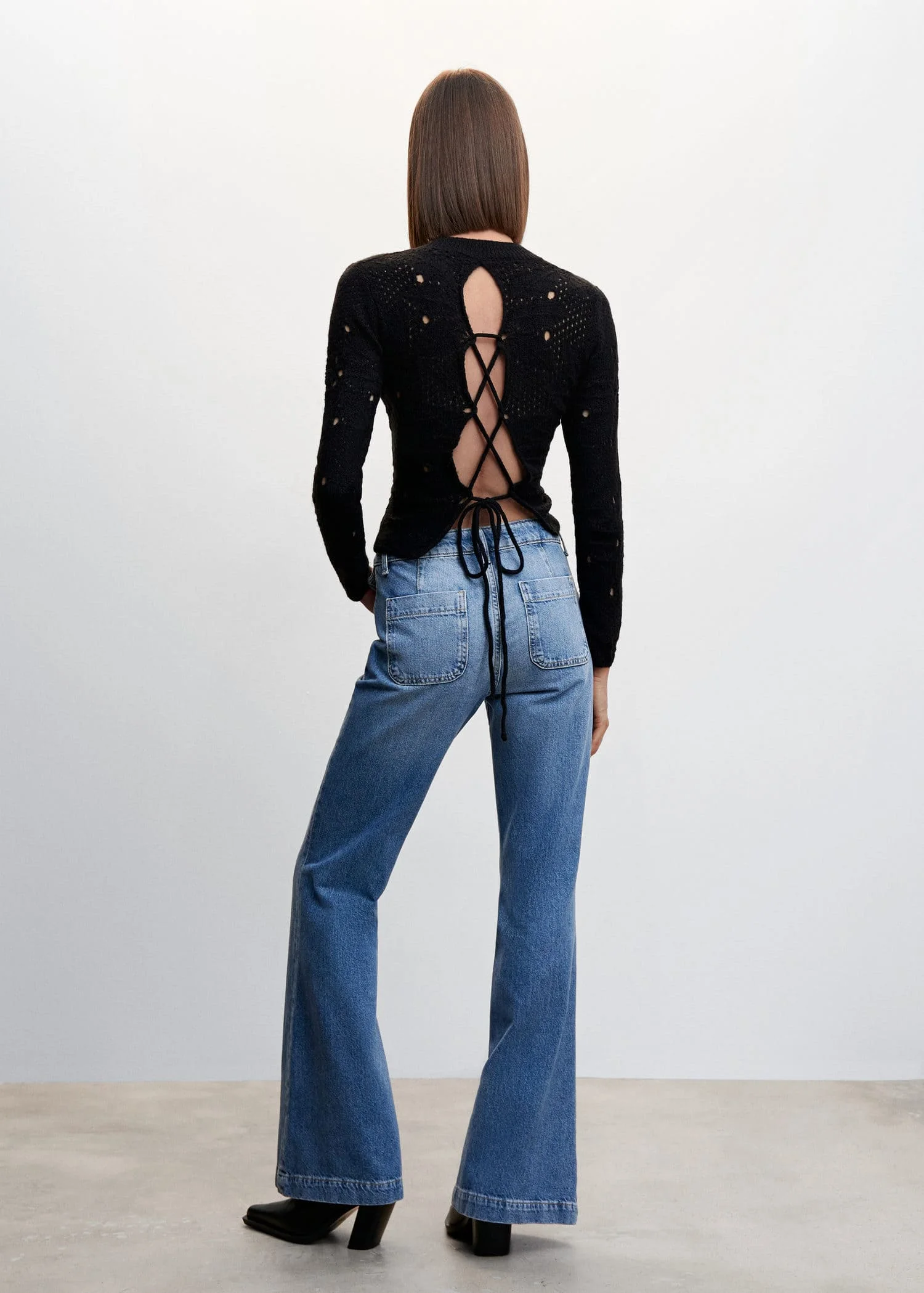 MANGO Quần Jeans Nữ Iera