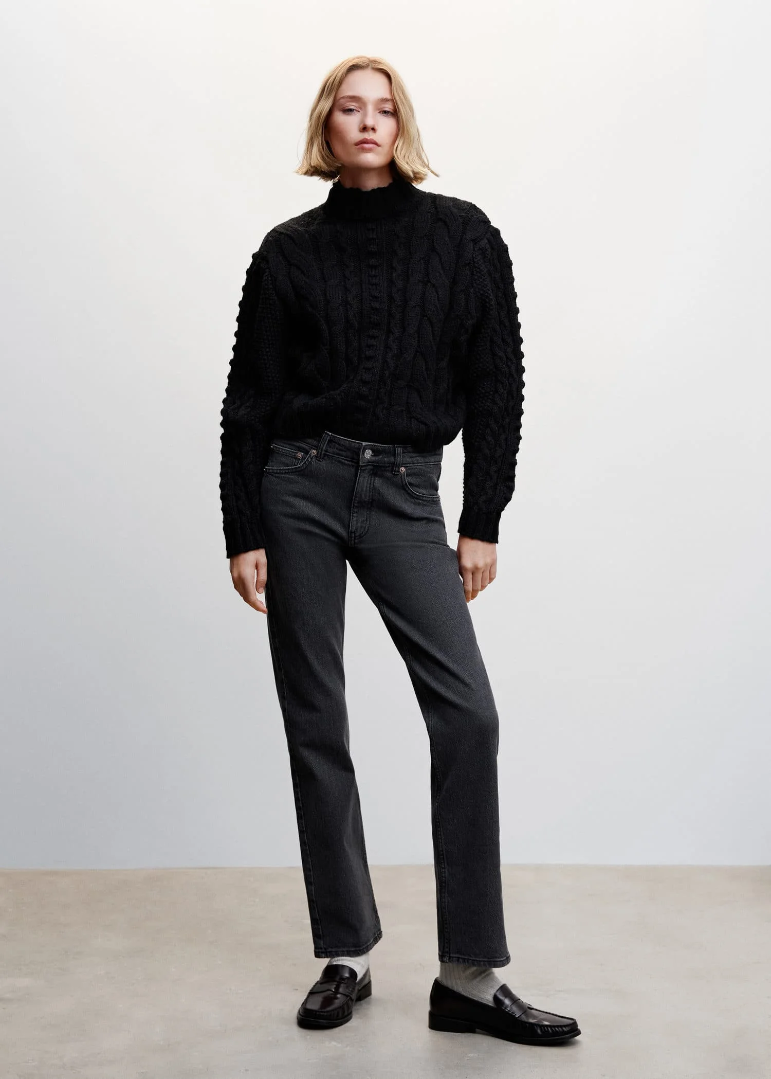 MANGO Quần Jeans Nữ Nayara