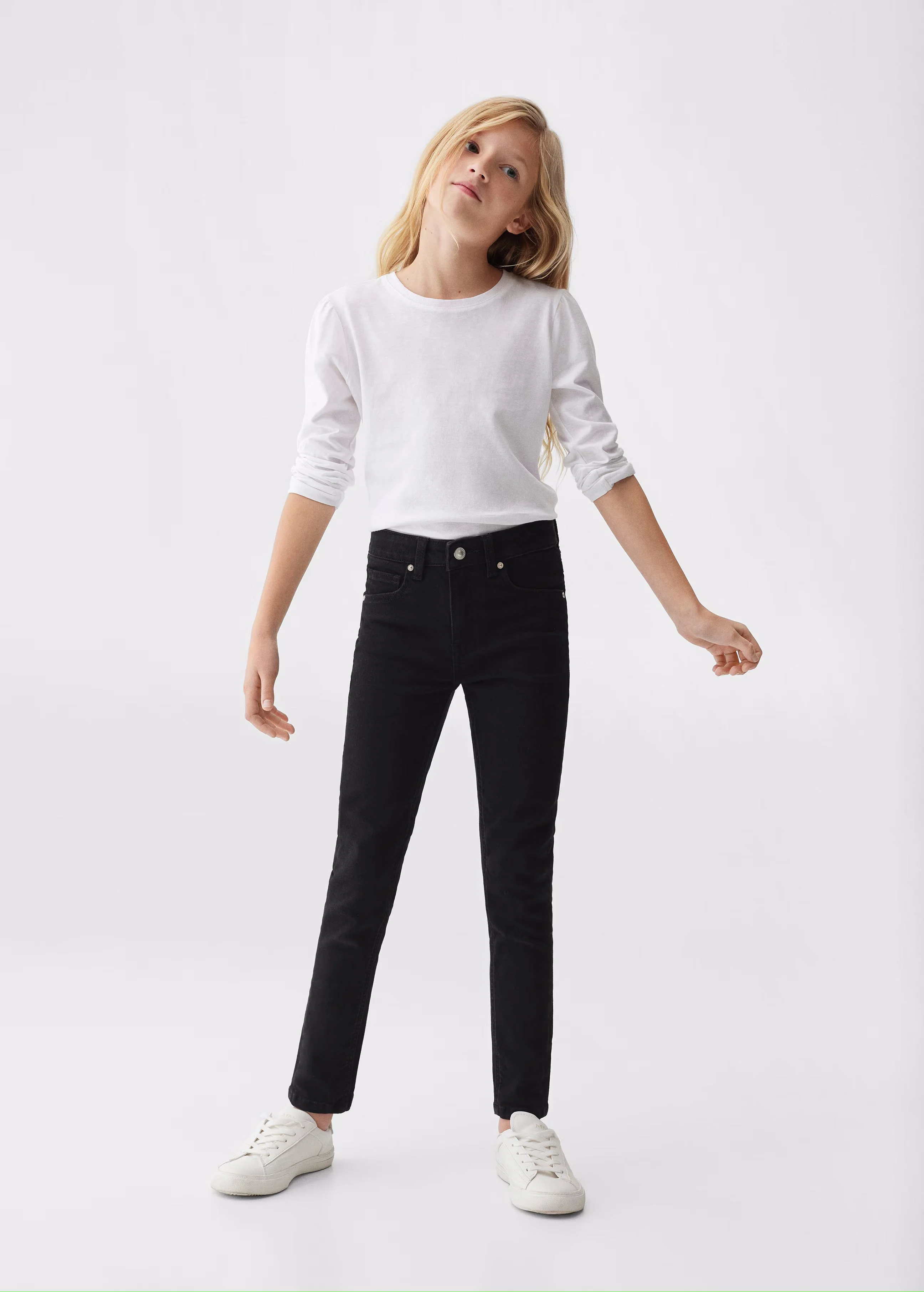 MANGO Quần Jeans Bé Gái Skinny3