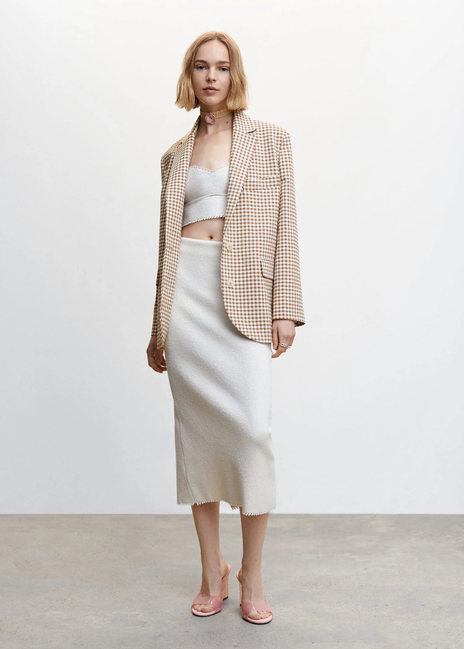 MANGO Áo Vest Nữ Carmen