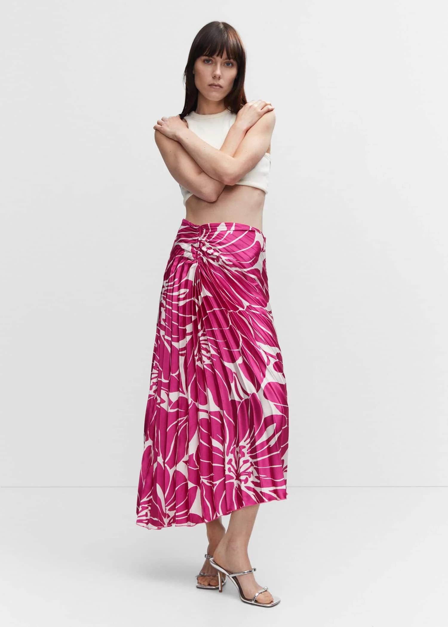 MANGO Chân Váy Nữ Fresia