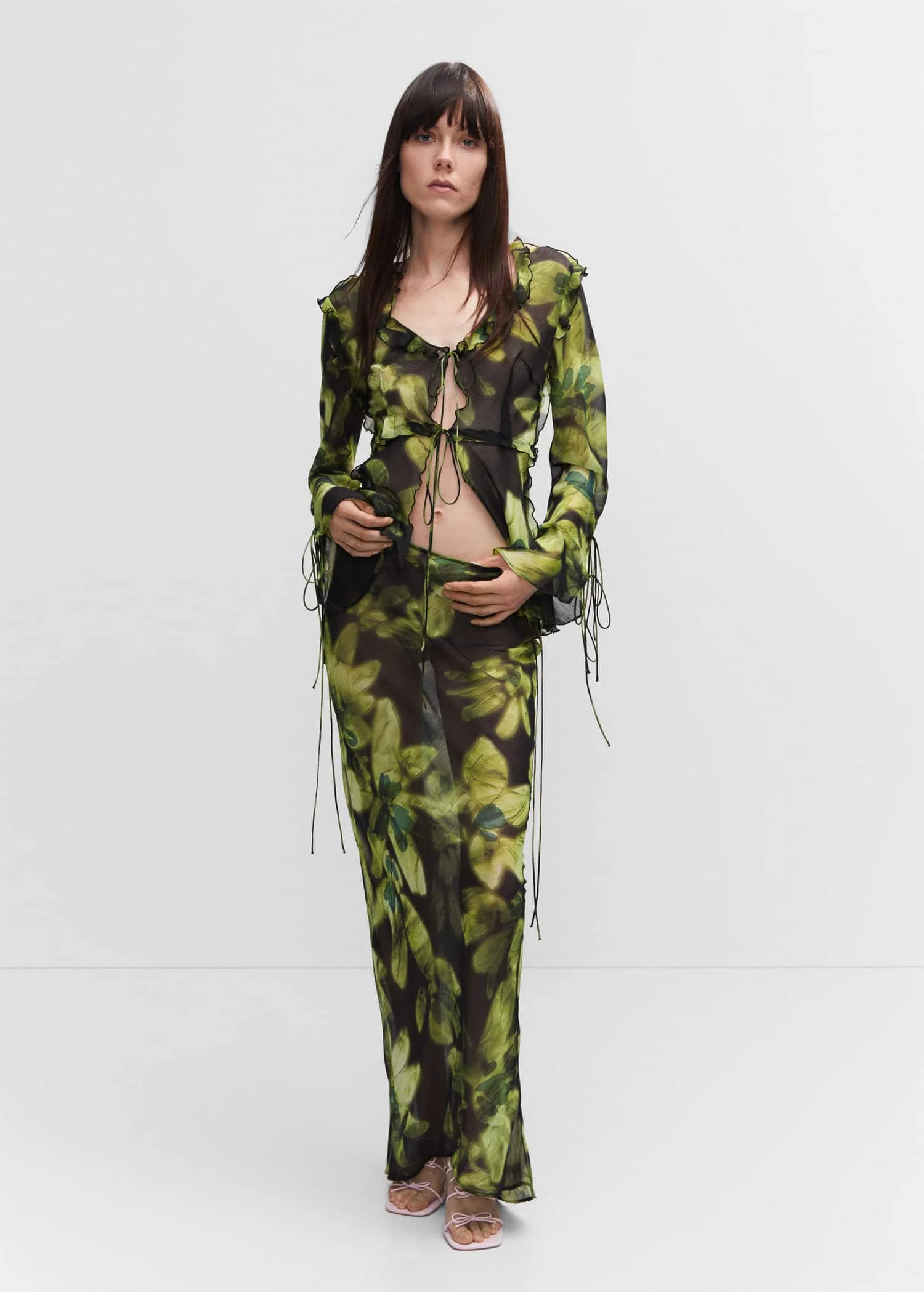 MANGO Chân Váy Nữ Mercurio