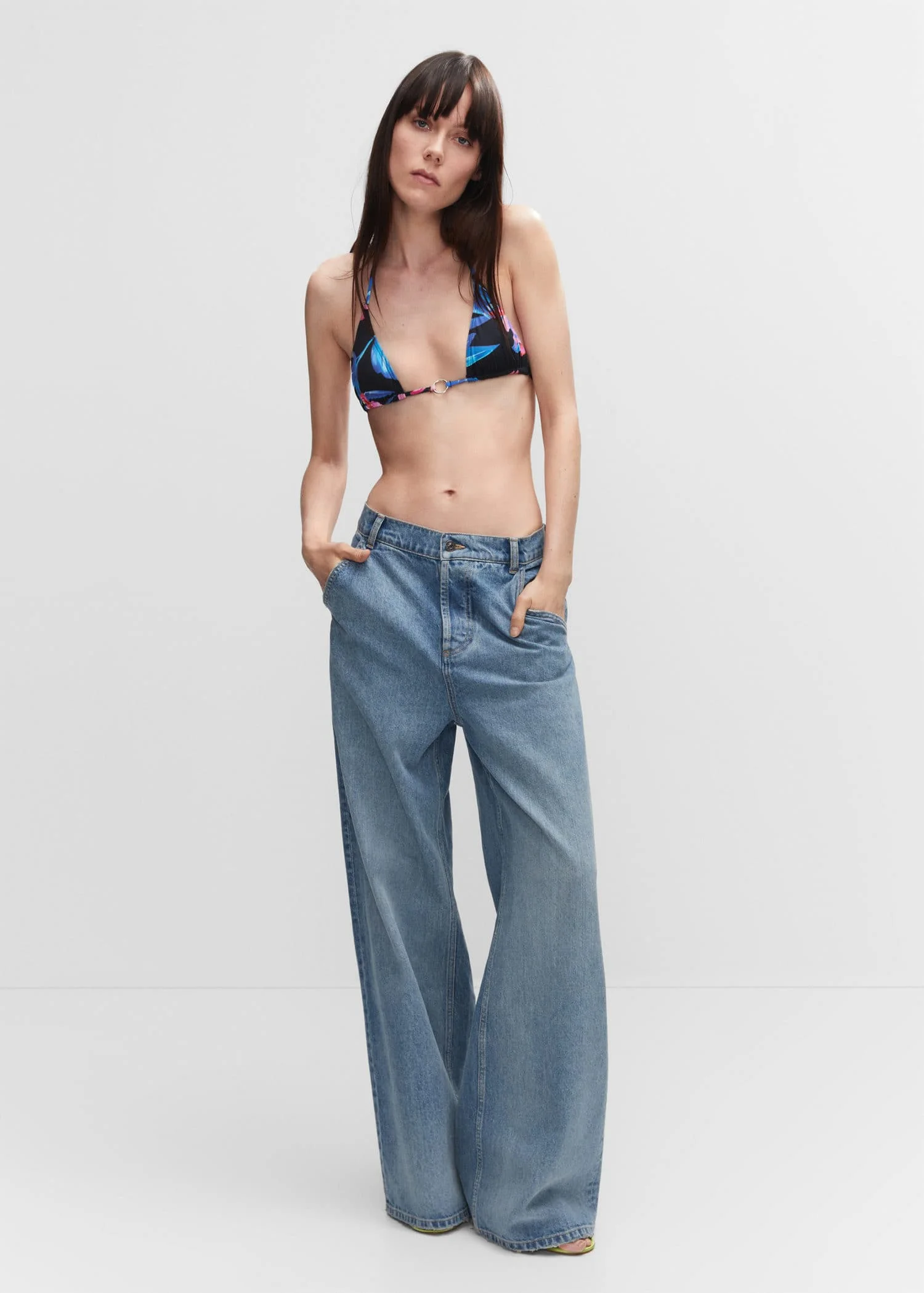 MANGO Quần Jeans Nữ Alexa