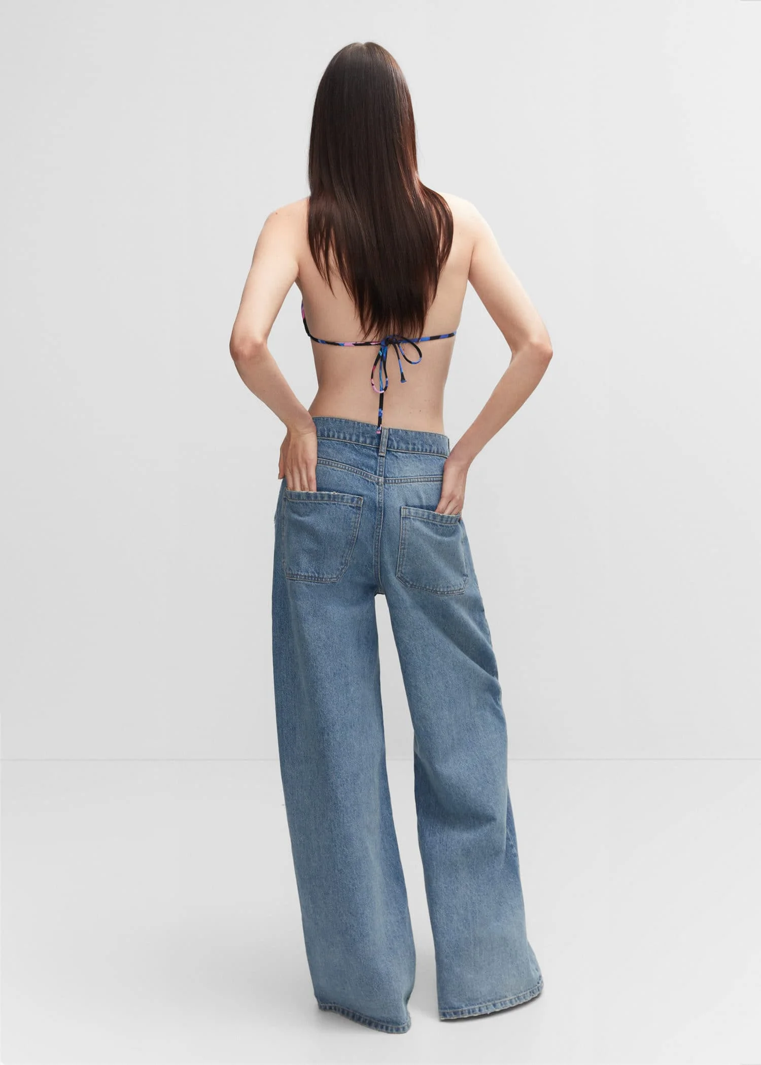 MANGO Quần Jeans Nữ Alexa