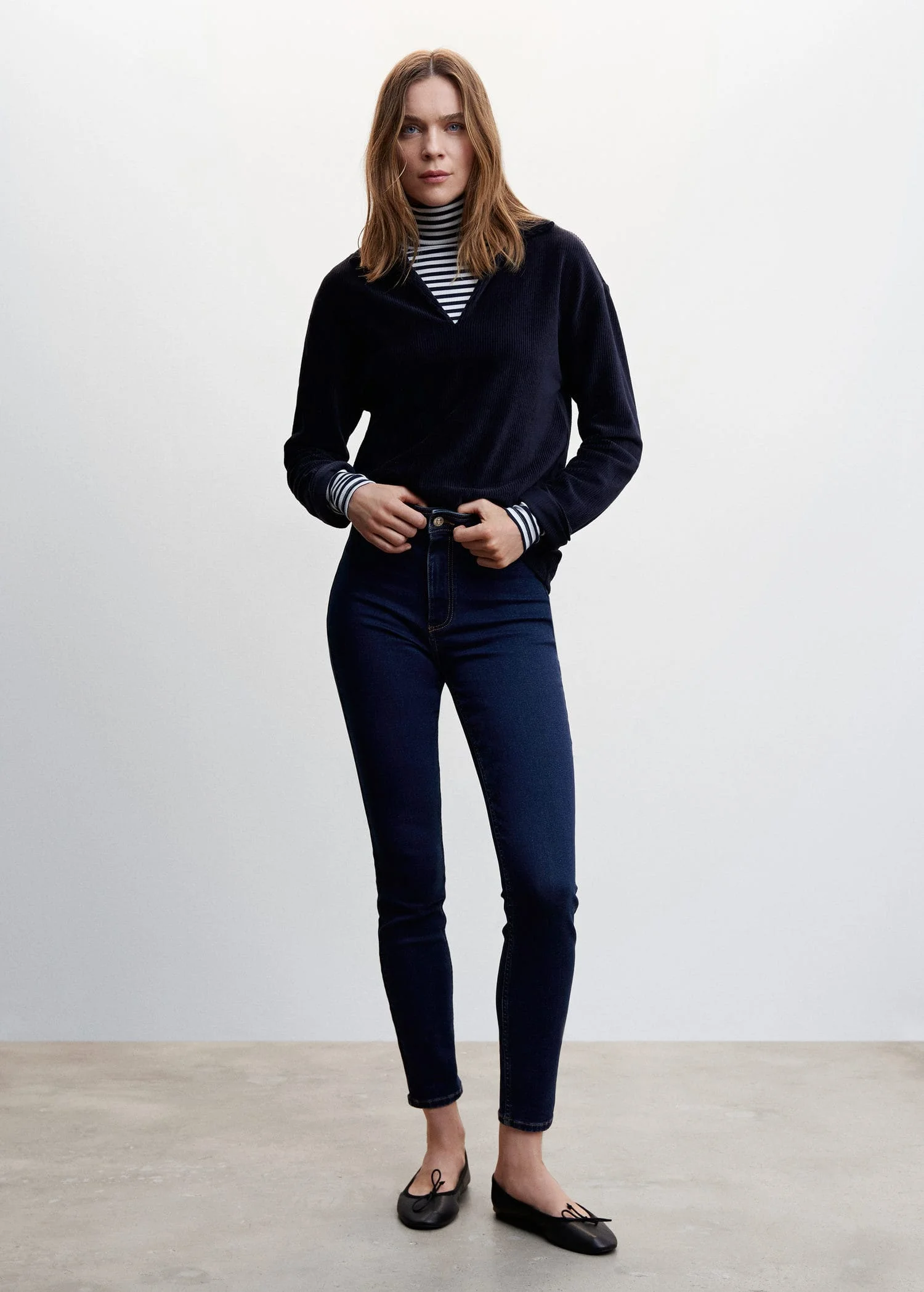 MANGO Quần Jeans Nữ Jegging