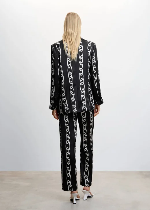 MANGO Áo Vest Nữ Chain