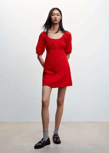 MANGO Đầm Nữ Bordi
