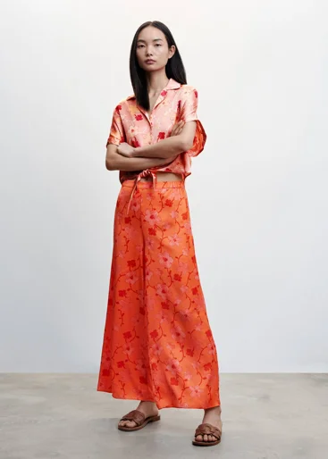 MANGO Quần Dài Nữ Prado