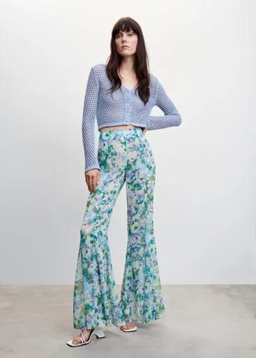 MANGO Quần Dài Nữ Miel