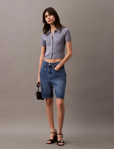 CK JEANS Áo Len Nữ Fashion Fit