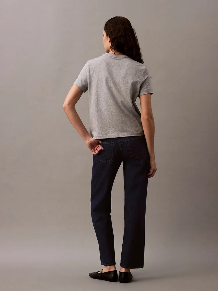 CK JEANS Quần Jeans Nữ Relaxed Straight Fit