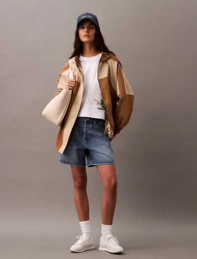 CK JEANS Áo Thun Nữ Boxy Fit