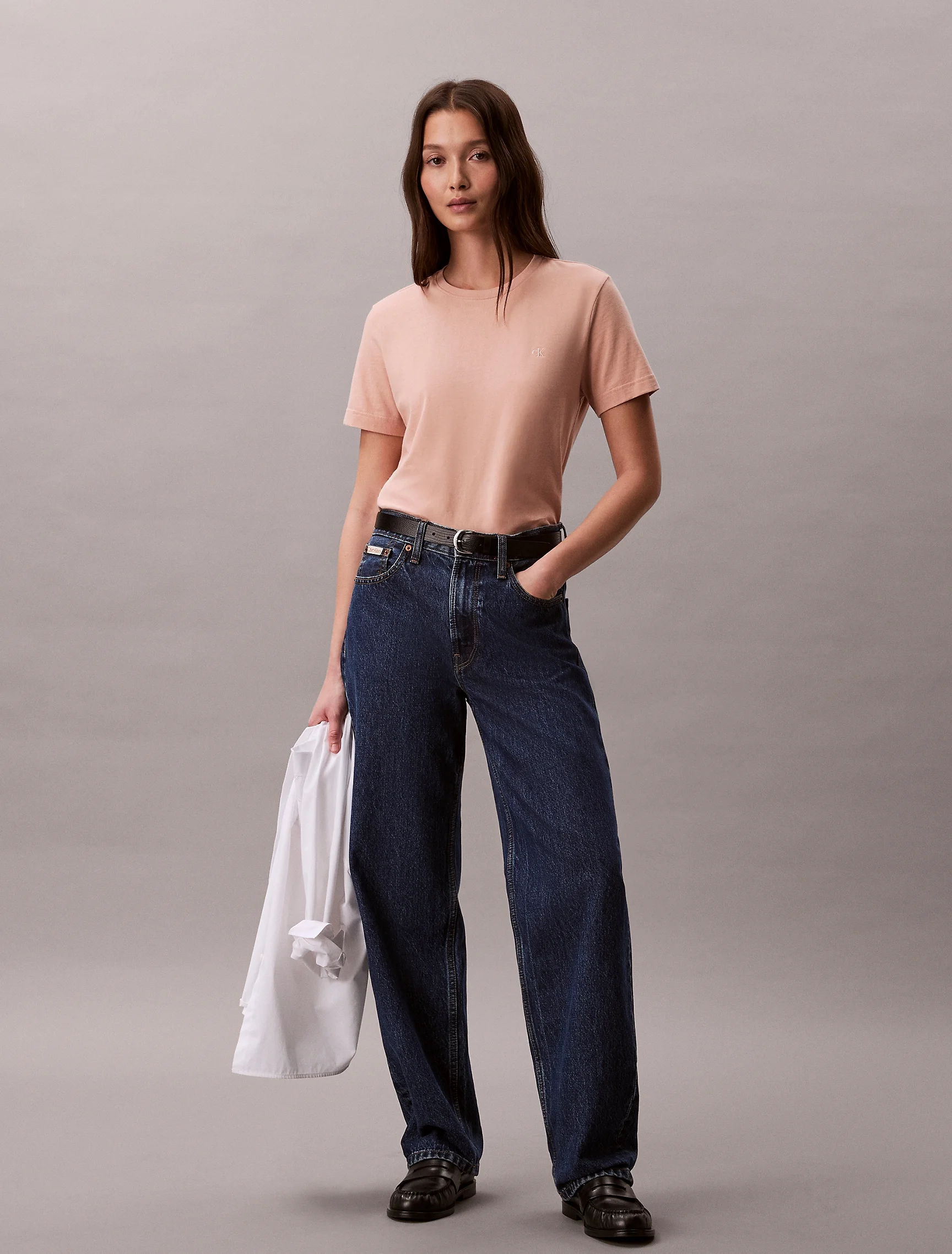 CK JEANS Áo Thun Nữ Slim Fit