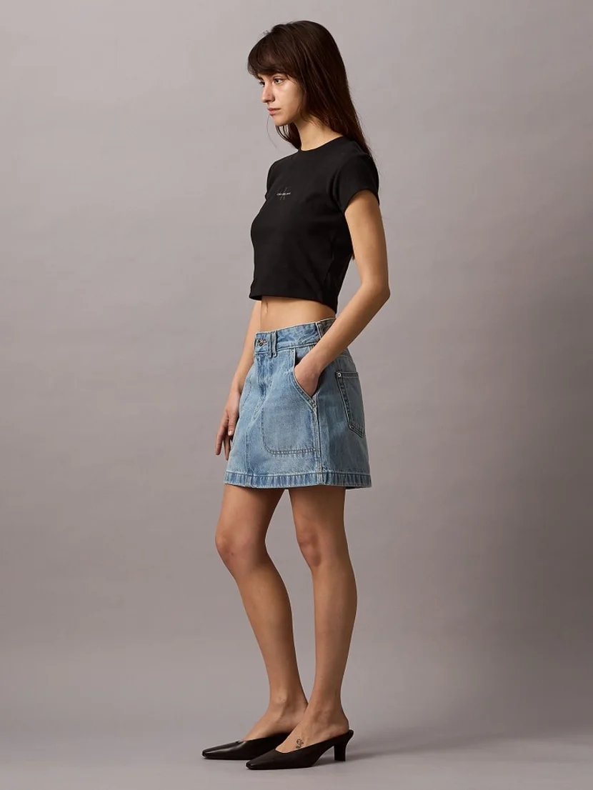 CK JEANS Chân Váy Nữ Mini Fit