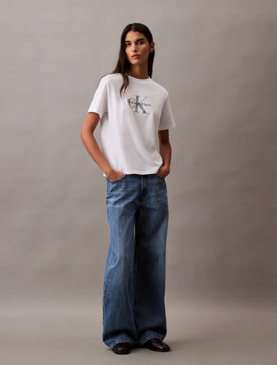CK JEANS Áo Thun Nữ Classic Fit