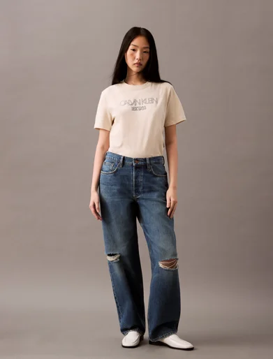 CK JEANS Quần Jeans Nữ 90S Loose Fit