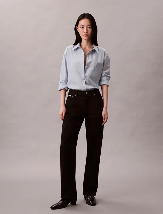 CK JEANS Áo Sơ Mi Nữ Relaxed Fit