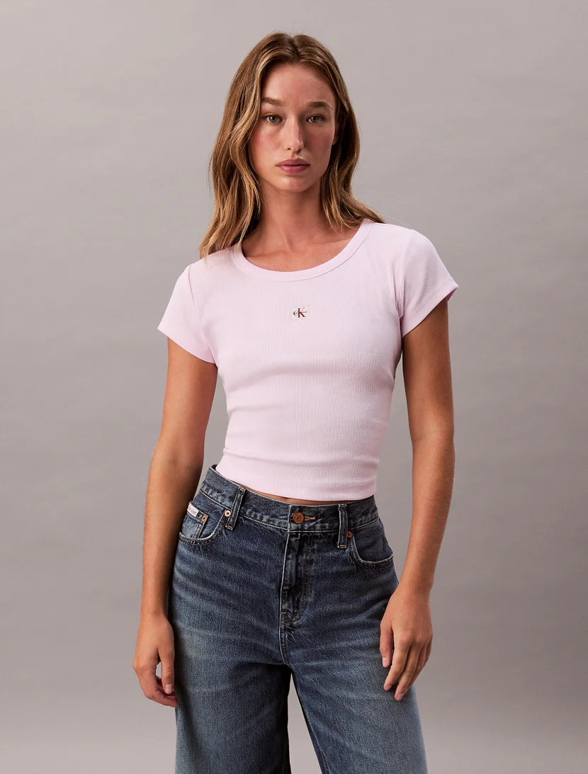 CK JEANS Áo Thun Nữ Baby Fit
