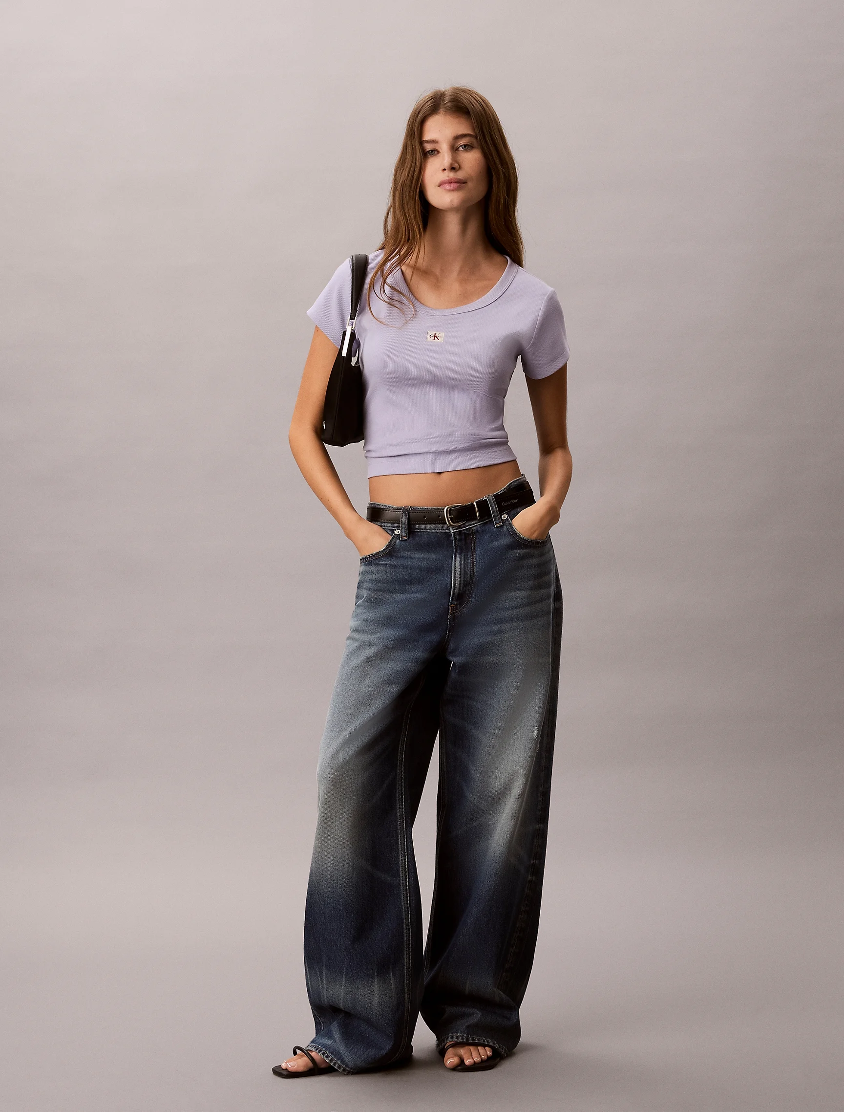 CK JEANS Áo Thun Nữ Slim Fit