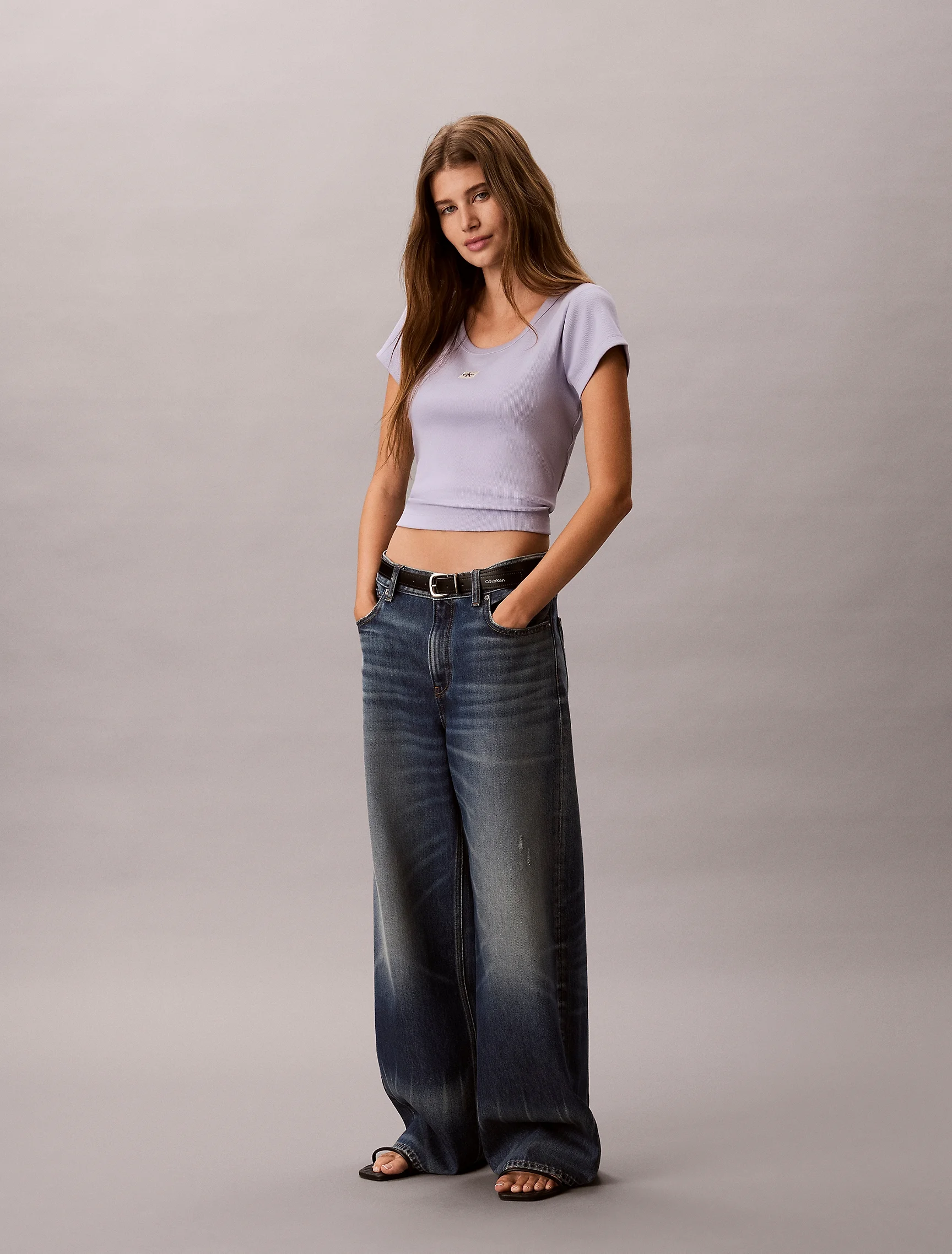 CK JEANS Áo Thun Nữ Slim Fit