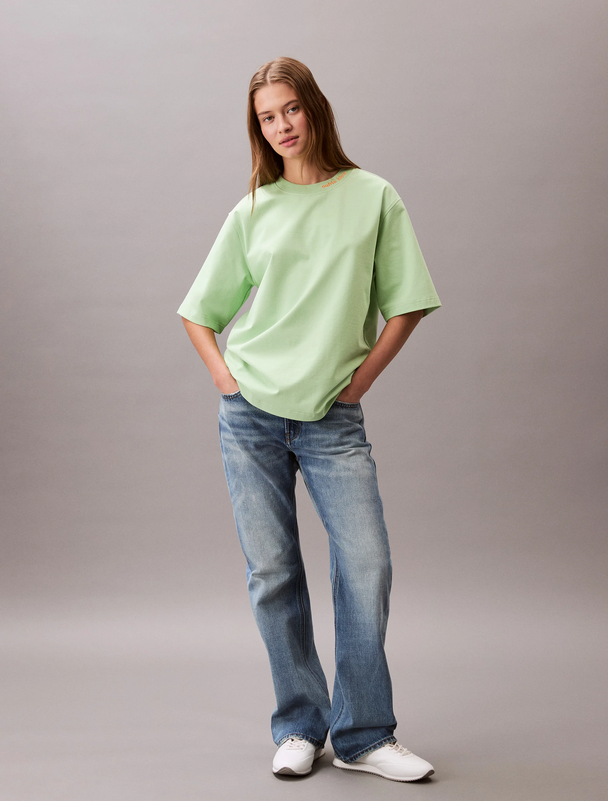 CK JEANS Áo Thun Nữ Relaxed Fit