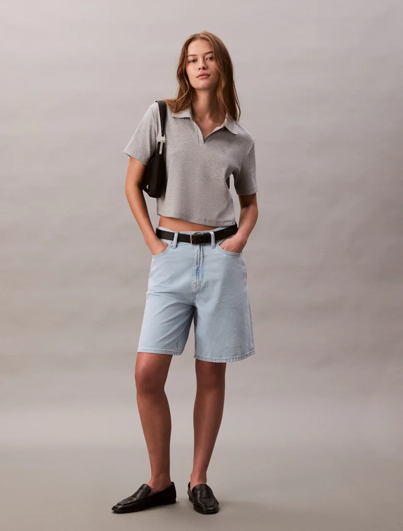 CK JEANS Quần Ngắn Nữ Loose Fit