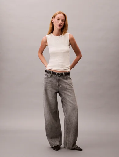 CK JEANS Quần Jeans Nữ Lr Baggy Fit