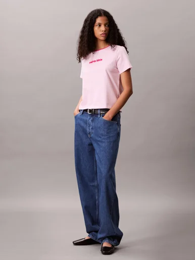CK JEANS Áo Thun Nữ Slim Fit