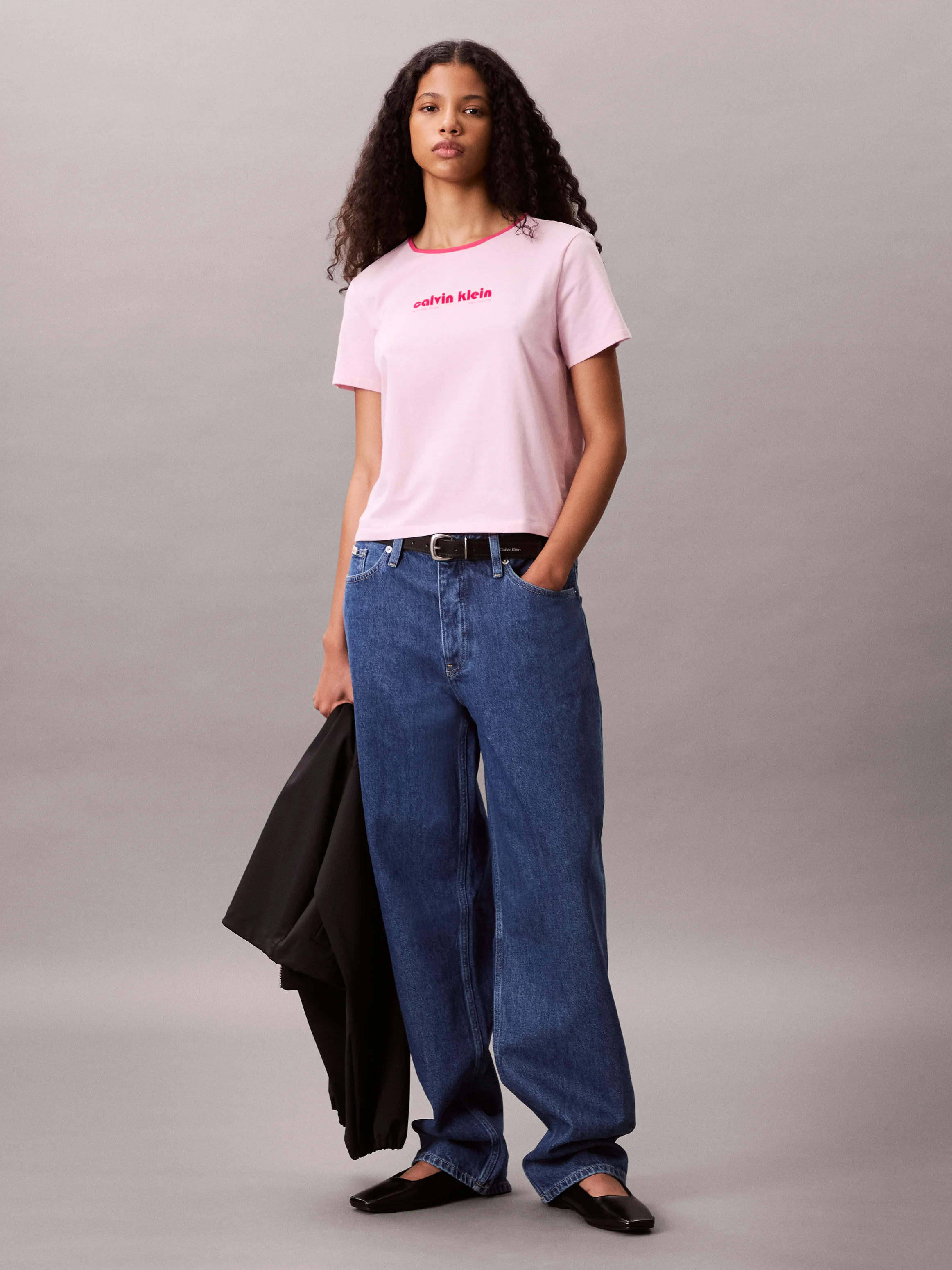 CK JEANS Áo Thun Nữ Slim Fit