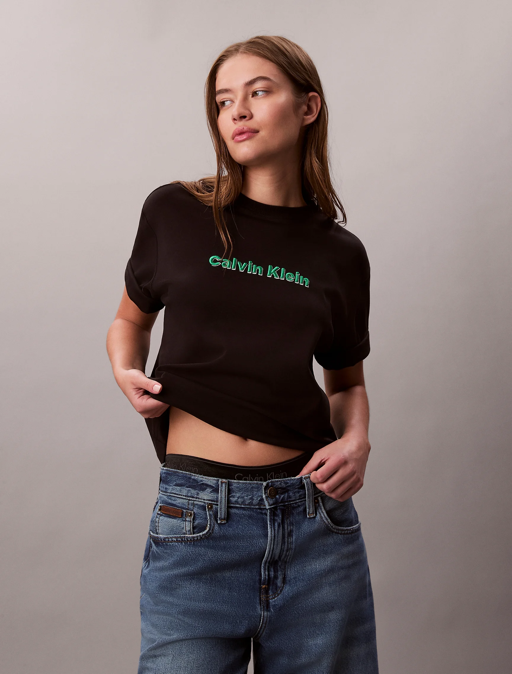 CK JEANS Áo Thun Nữ Relaxed Fit