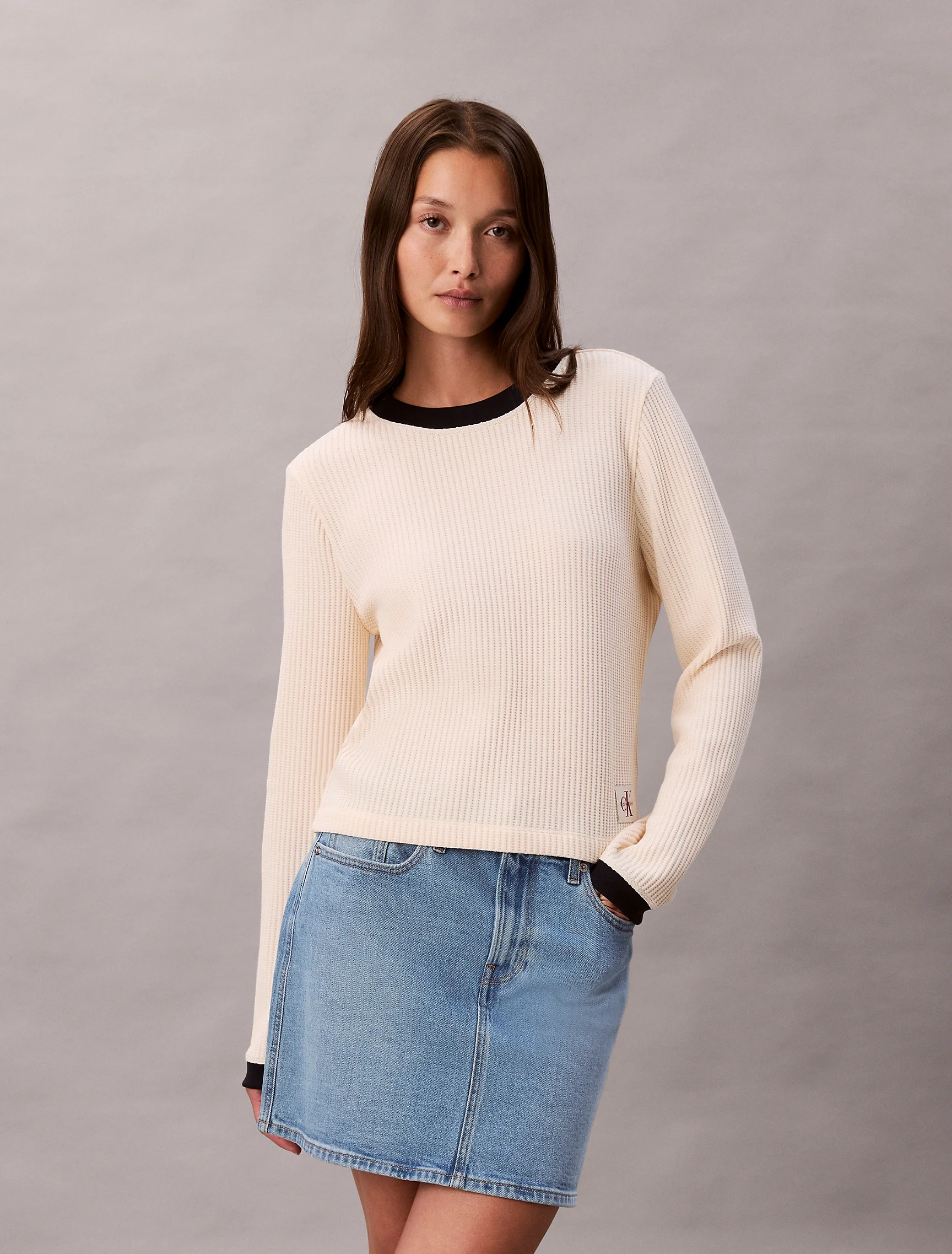 CK JEANS Áo Thun Nữ Classic Fit