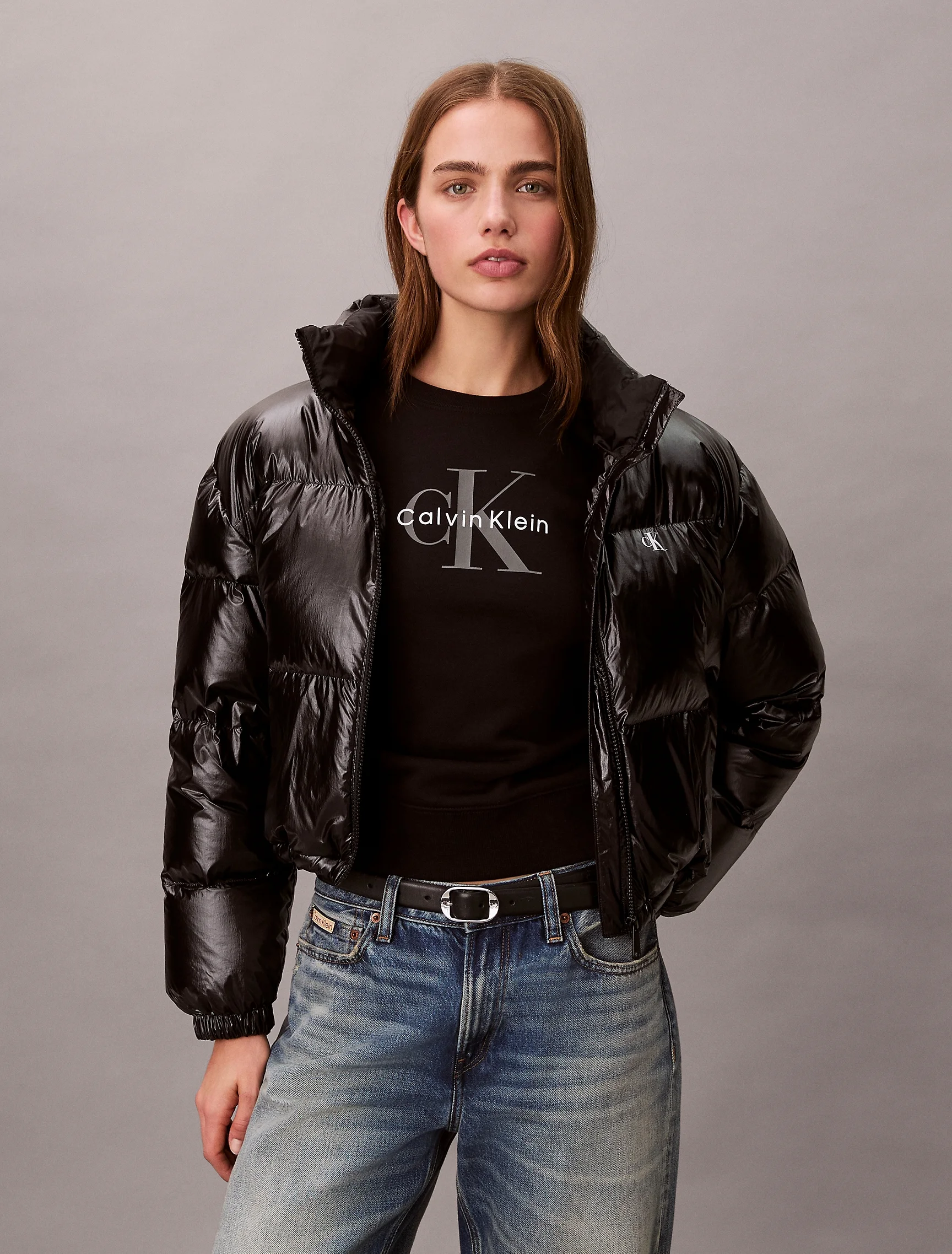 CK JEANS Áo Khoác Nữ Boxy Fit