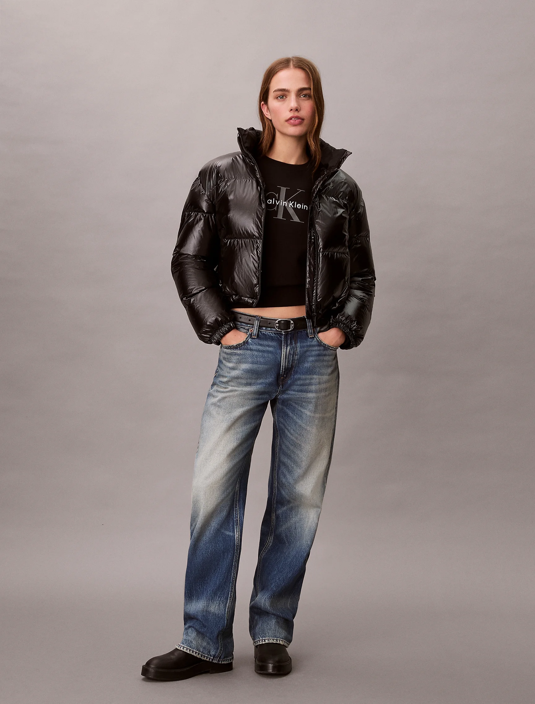 CK JEANS Áo Khoác Nữ Boxy Fit