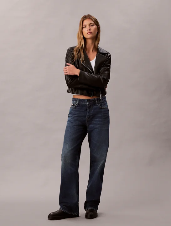 CK JEANS Quần Jeans Nữ 90S Straight Fit