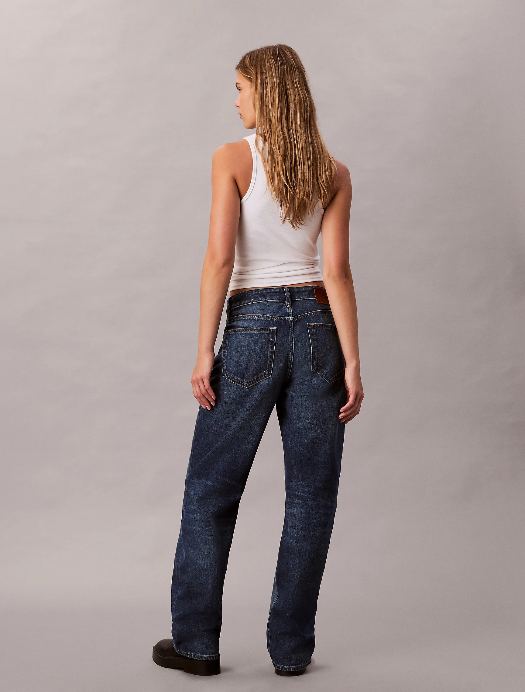 CK JEANS Quần Jeans Nữ 90S Straight Fit