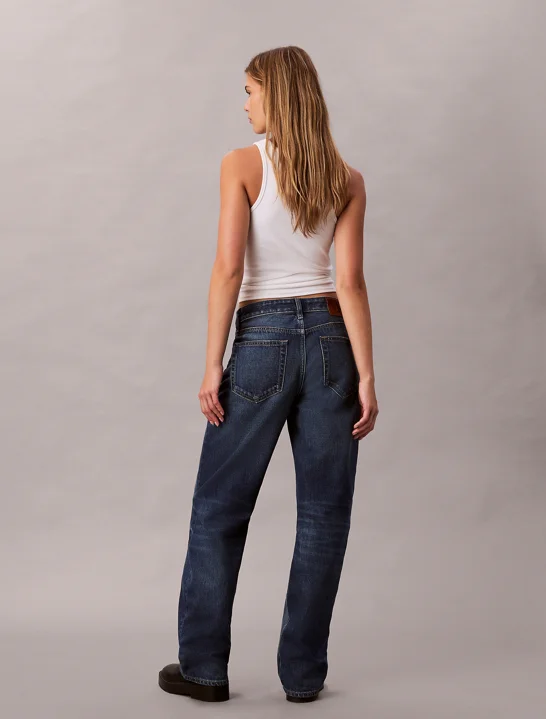 CK JEANS Quần Jeans Nữ 90S Straight Fit