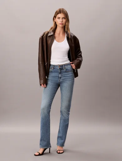 CK JEANS Quần Jeans Nữ Skinny Bootcut Fit