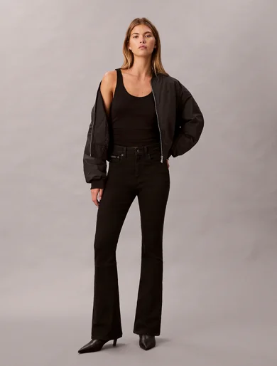 CK JEANS Quần Jeans Nữ Hr Flare Fit