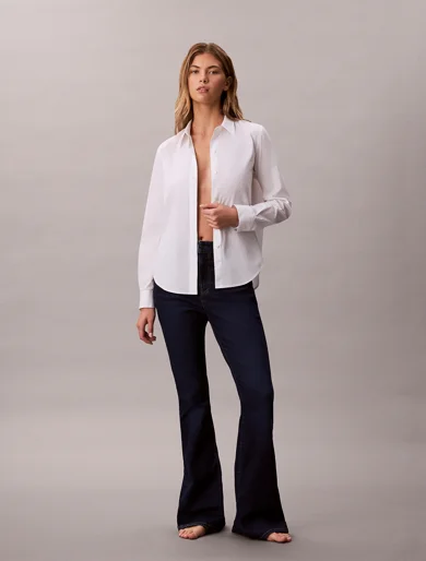 CK JEANS Quần Jeans Nữ Hr Flare Fit