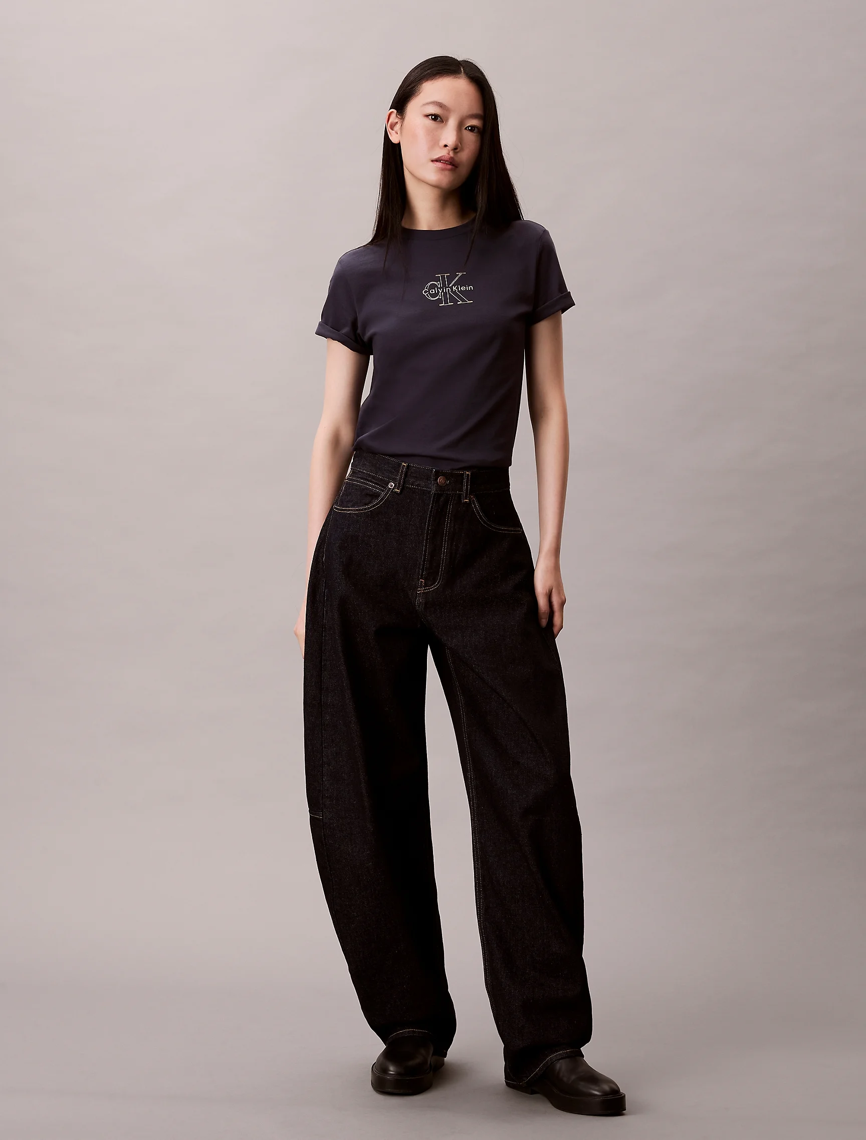 CK JEANS Áo Thun Nữ Classic Fit