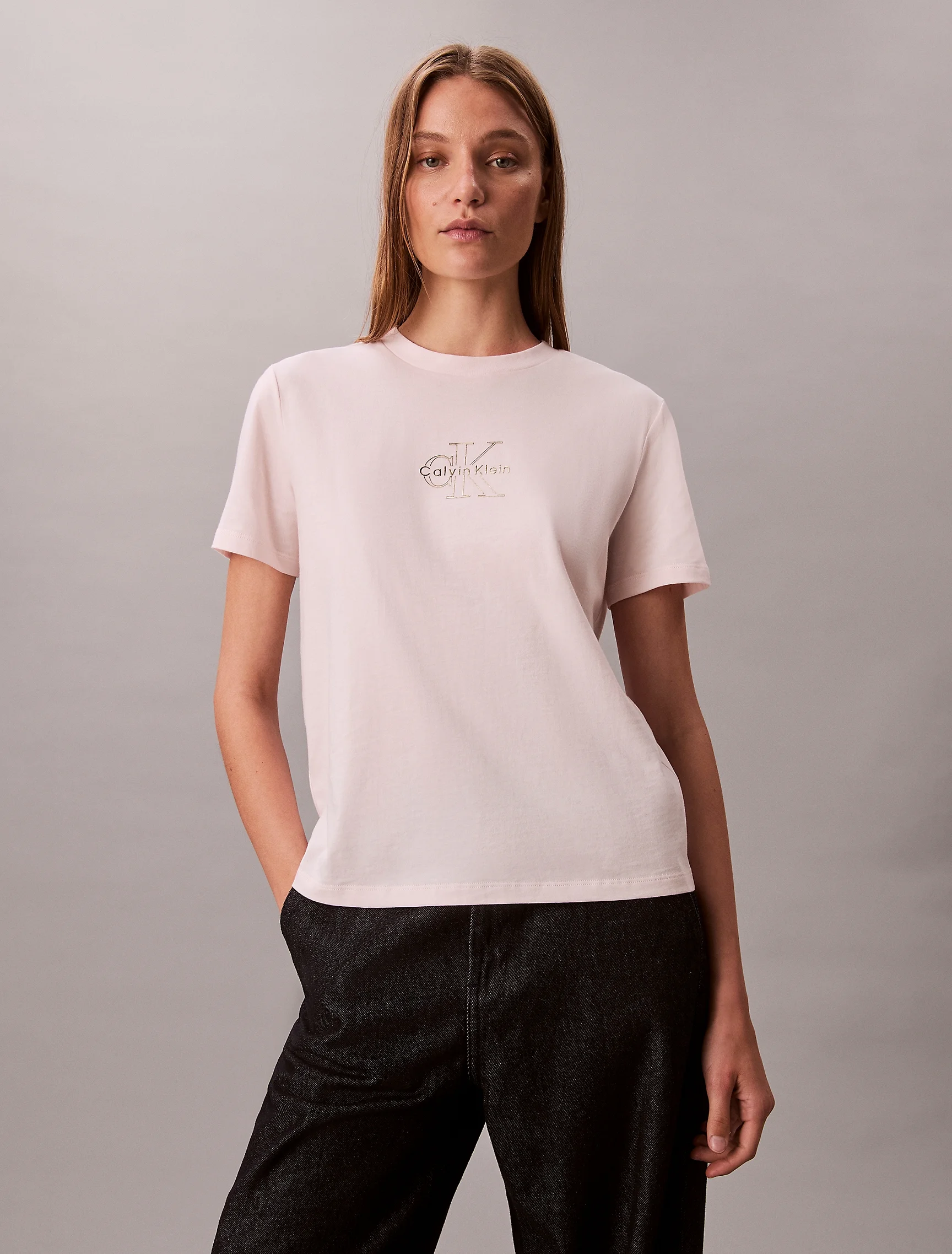 CK JEANS Áo Thun Nữ Classic Fit
