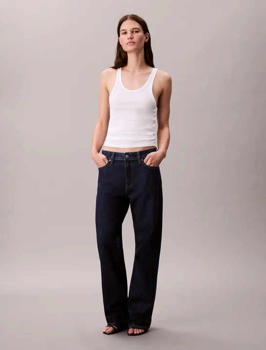 CK JEANS Quần Jeans Nữ 90S Straight Fit