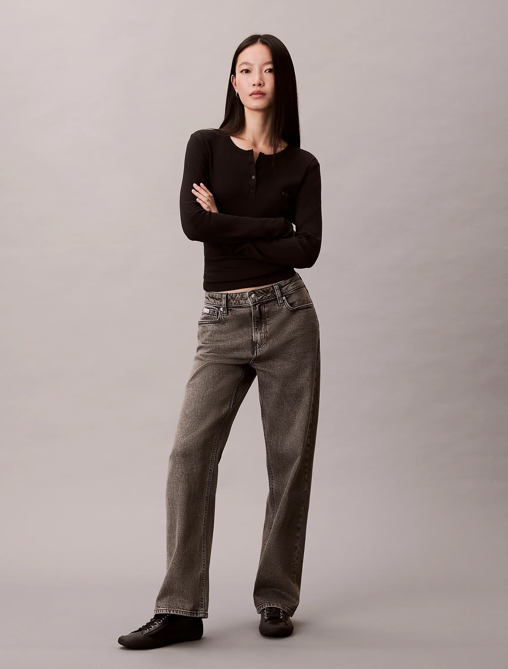 CK JEANS Áo Thun Nữ Slim Fit