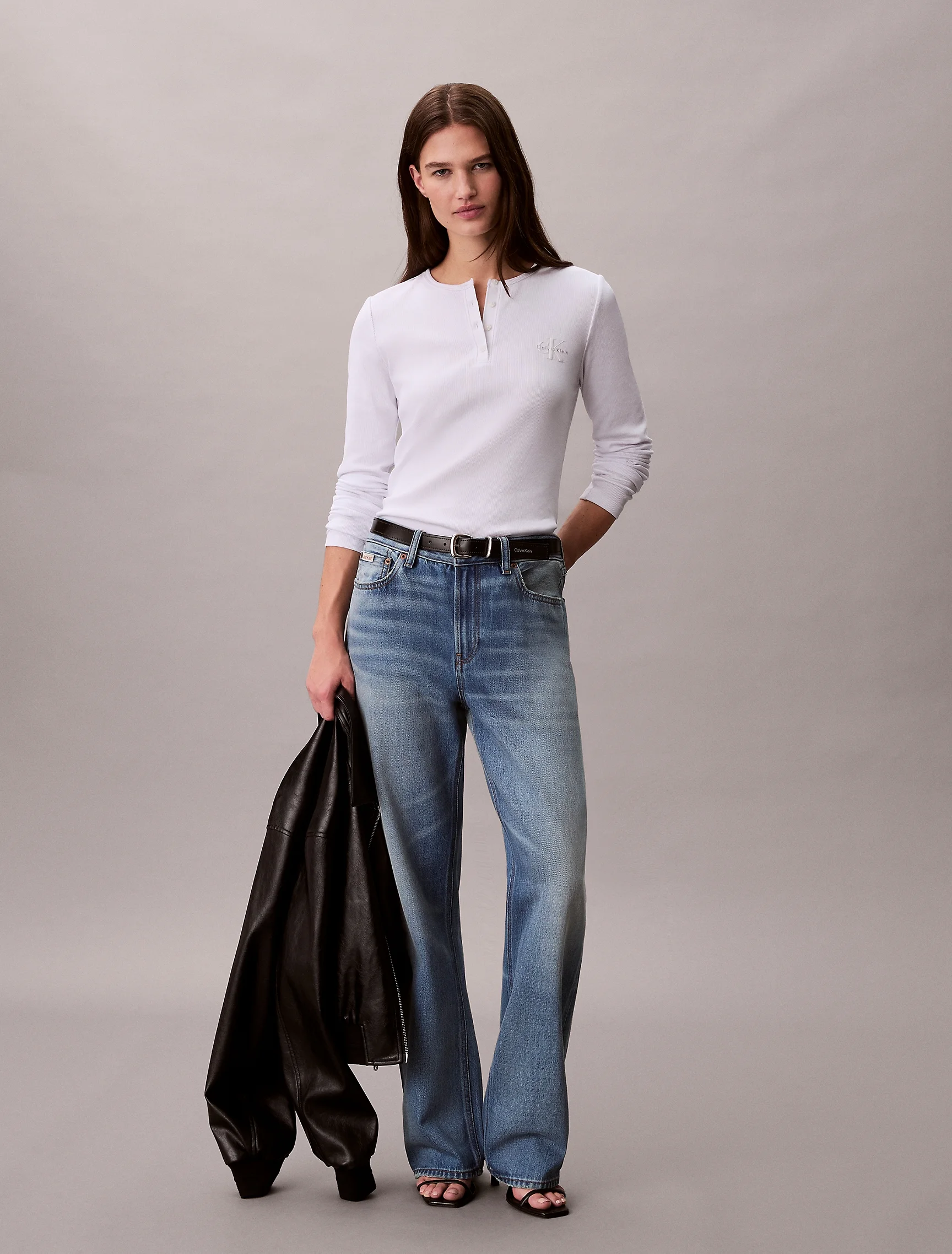 CK JEANS Áo Thun Nữ Slim Fit