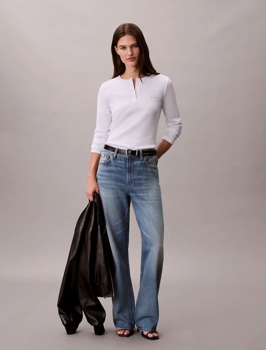 CK JEANS Áo Thun Nữ Slim Fit