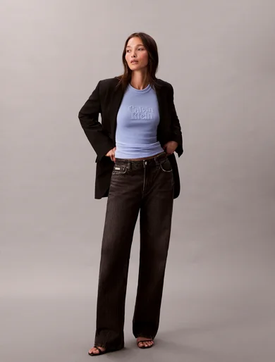 CK JEANS Áo Thun Nữ Fashion Fit