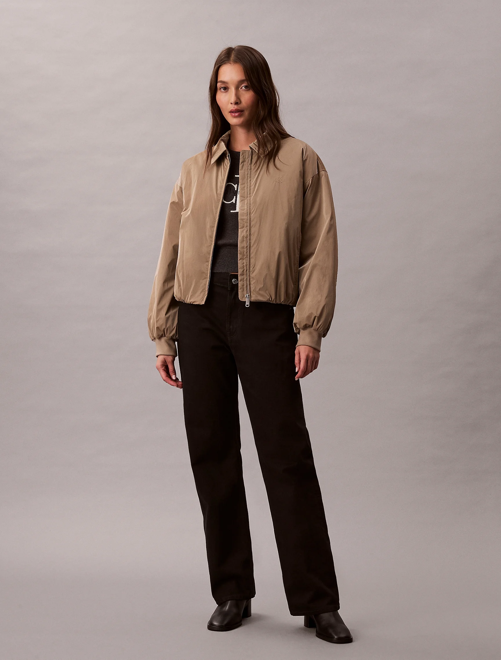 CK JEANS Áo Khoác Nữ Relaxed Fit